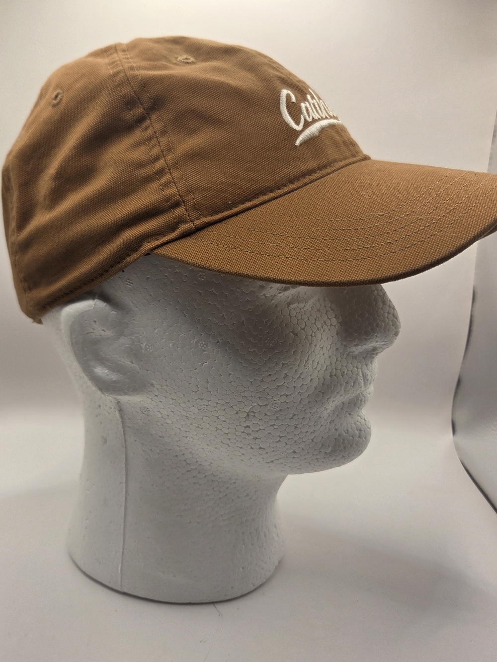 Carhartt Canvas Script Graphic Cap in Carhartt Brown
